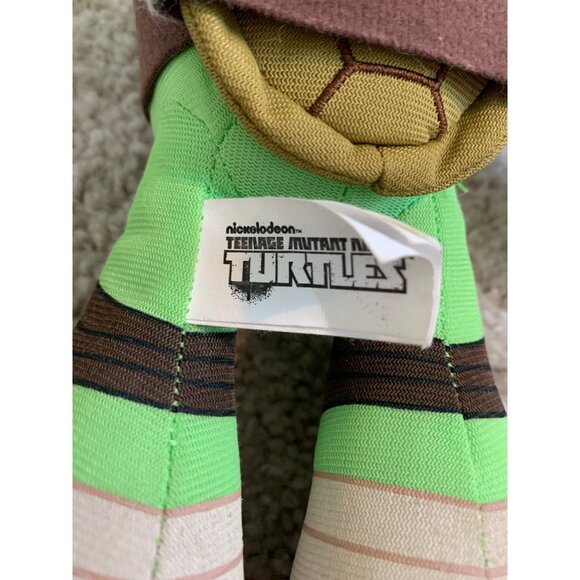 Nickelodeon Teenage Mutant Ninja Turtles Donatello Plush Doll 2016 - Picture 5 of 6